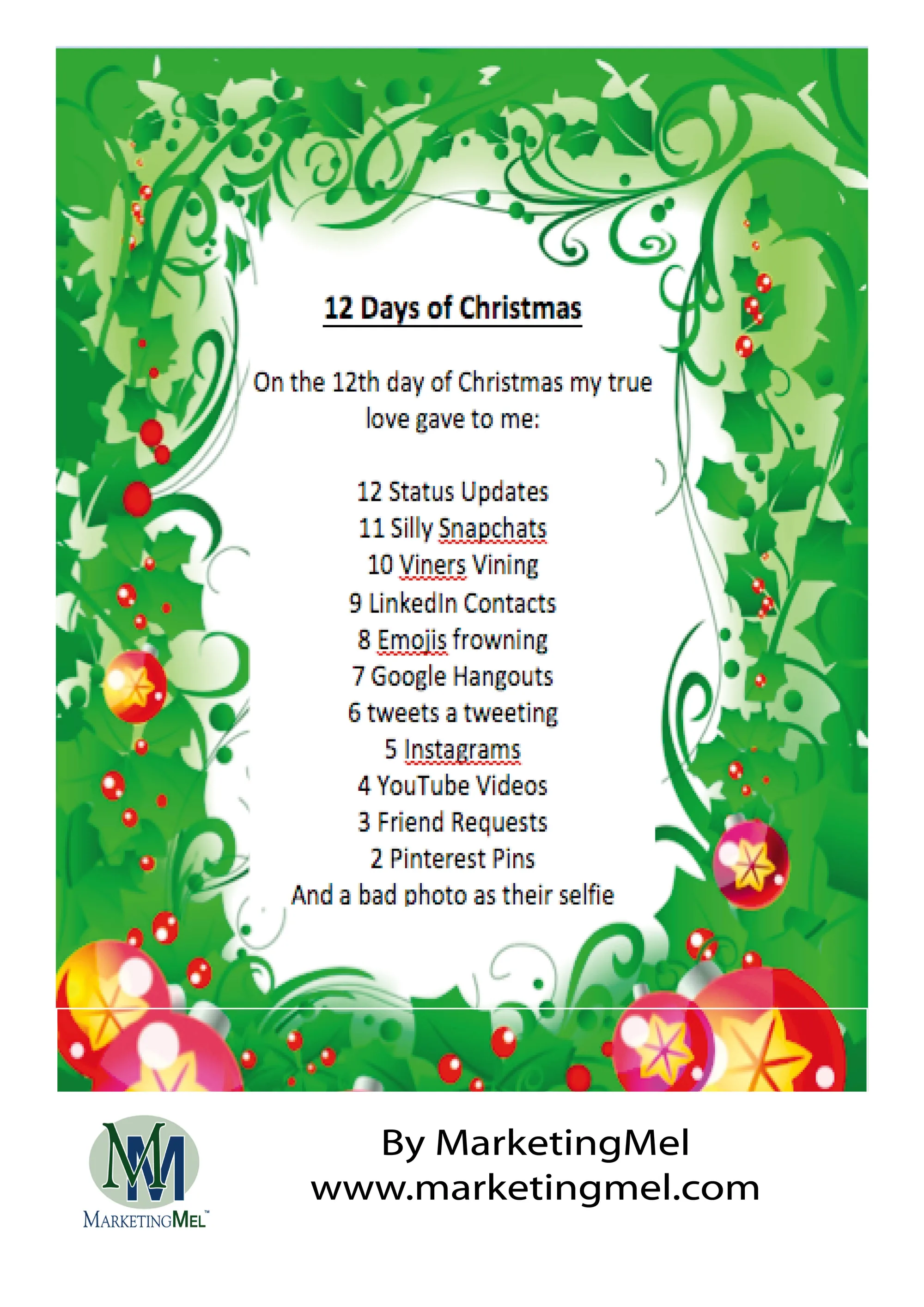 12 days of christmas meaning - Printable Days Of Christmas Lyrics