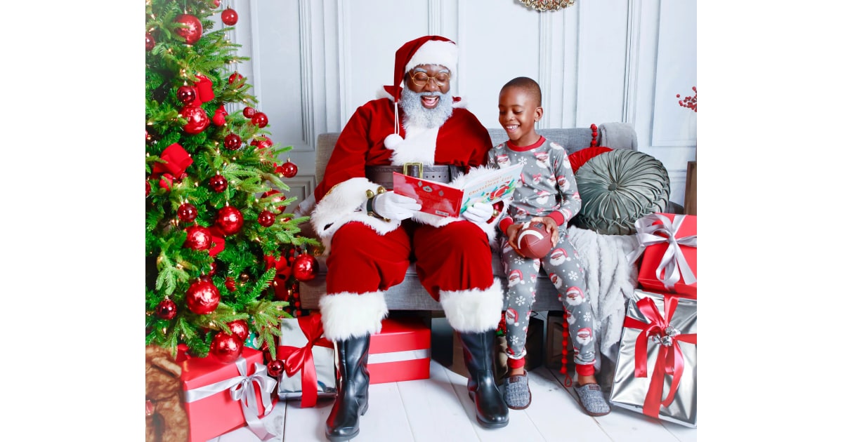 26 Black Santa Printable Pages for Holiday Fun