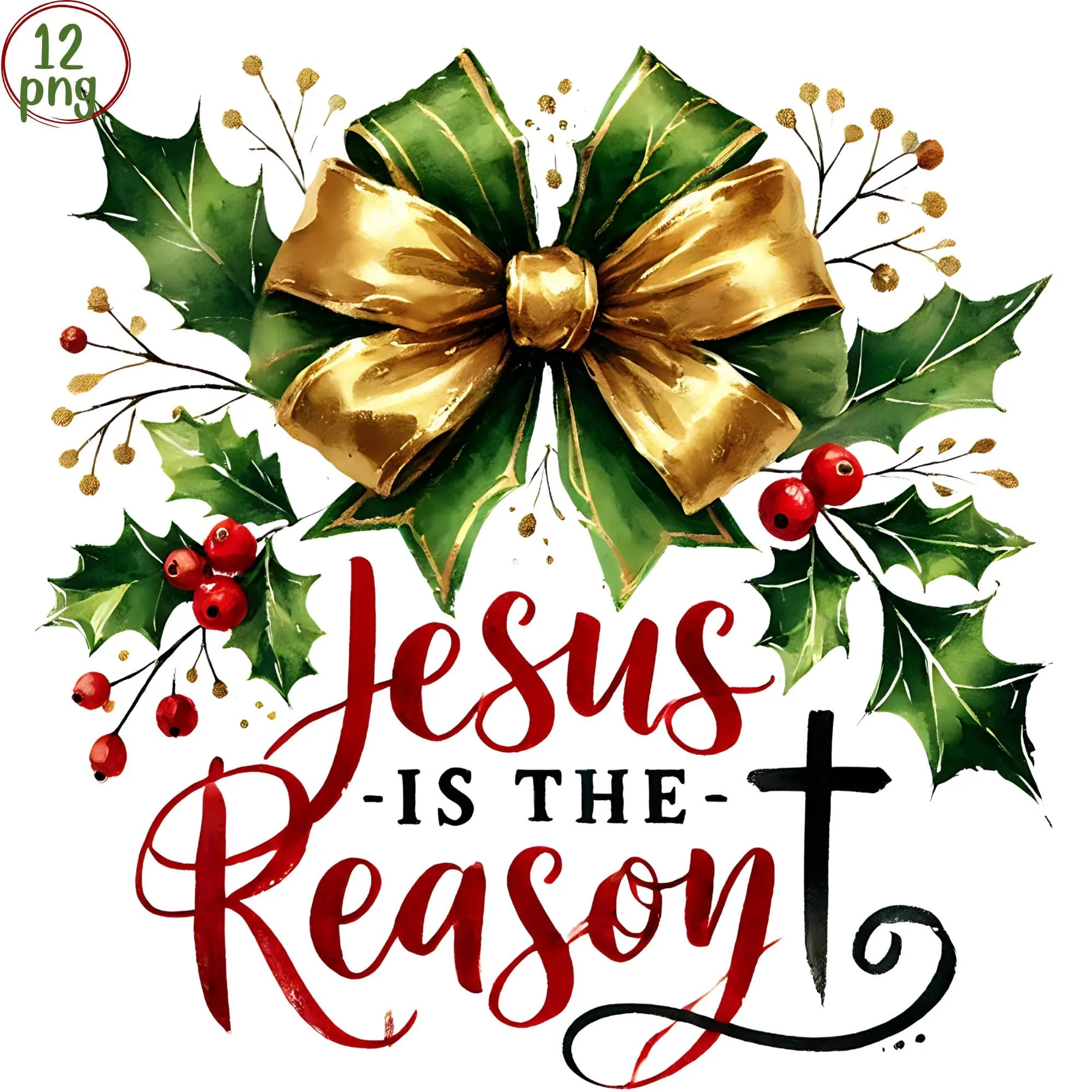 Christian Christmas clip art