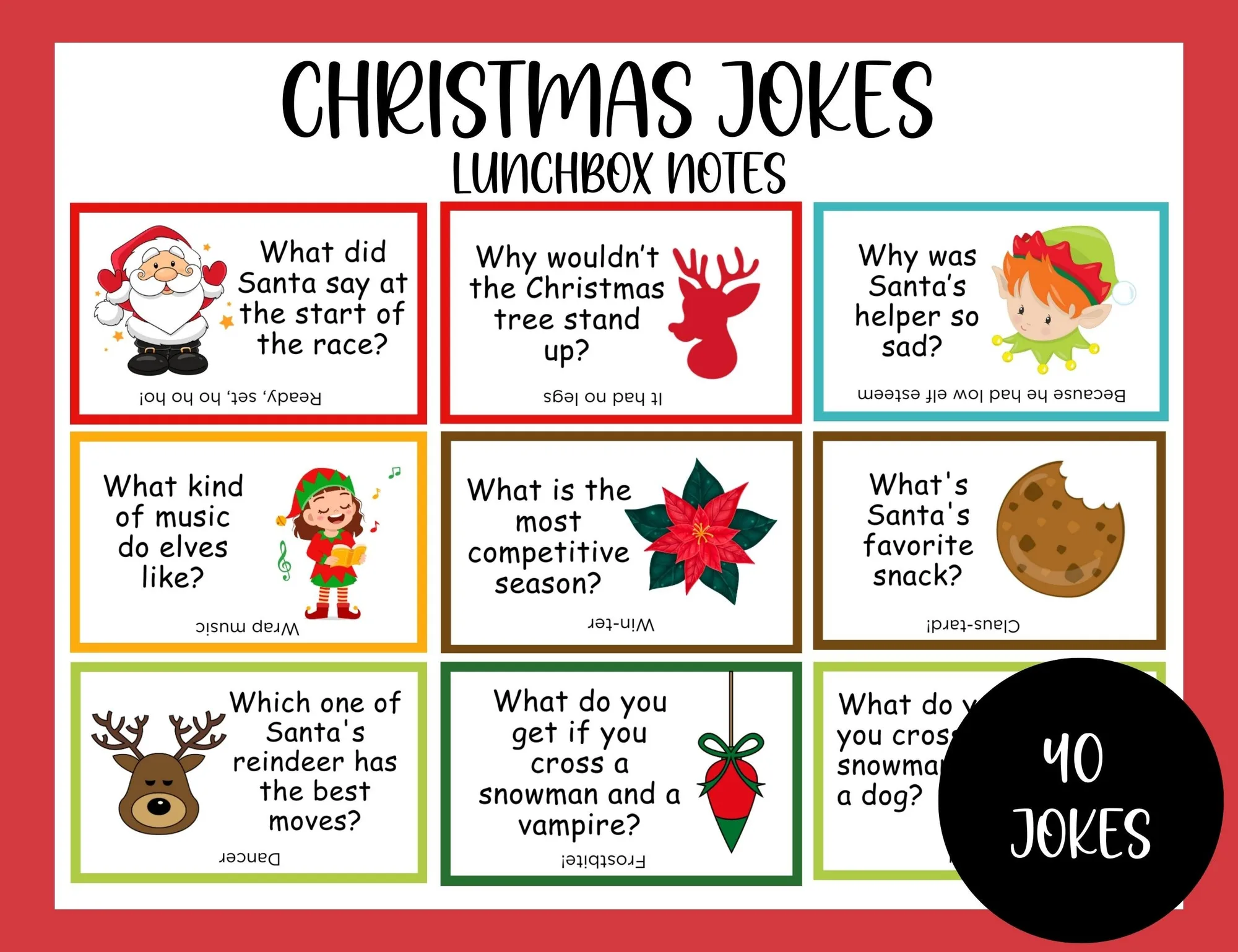 christmas jokes funny adults printable page 3