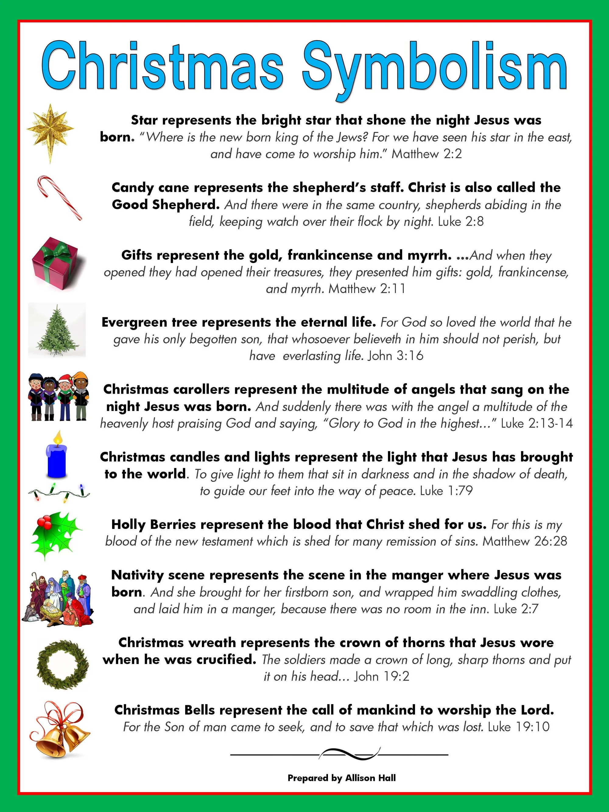 christmas symbolic - Christian Symbols And Their Meanings Google Search Magic Symbols And