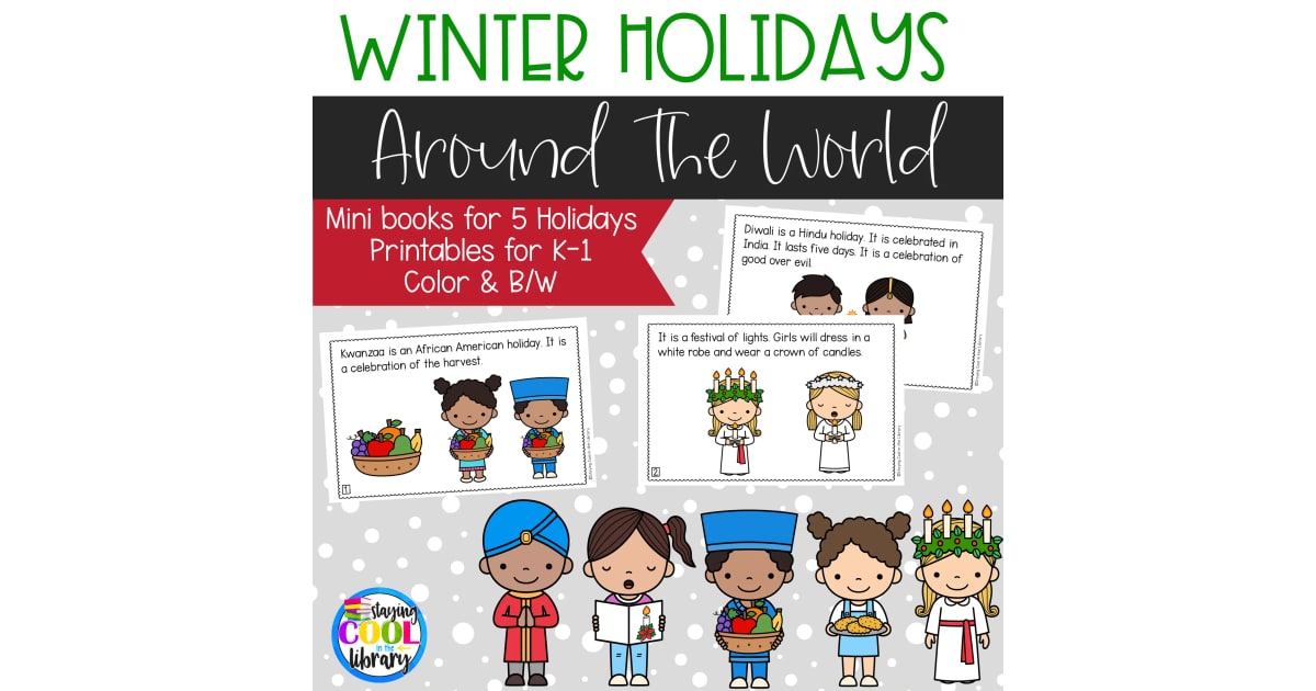 16 December Worldwide Holidays Printable Activities