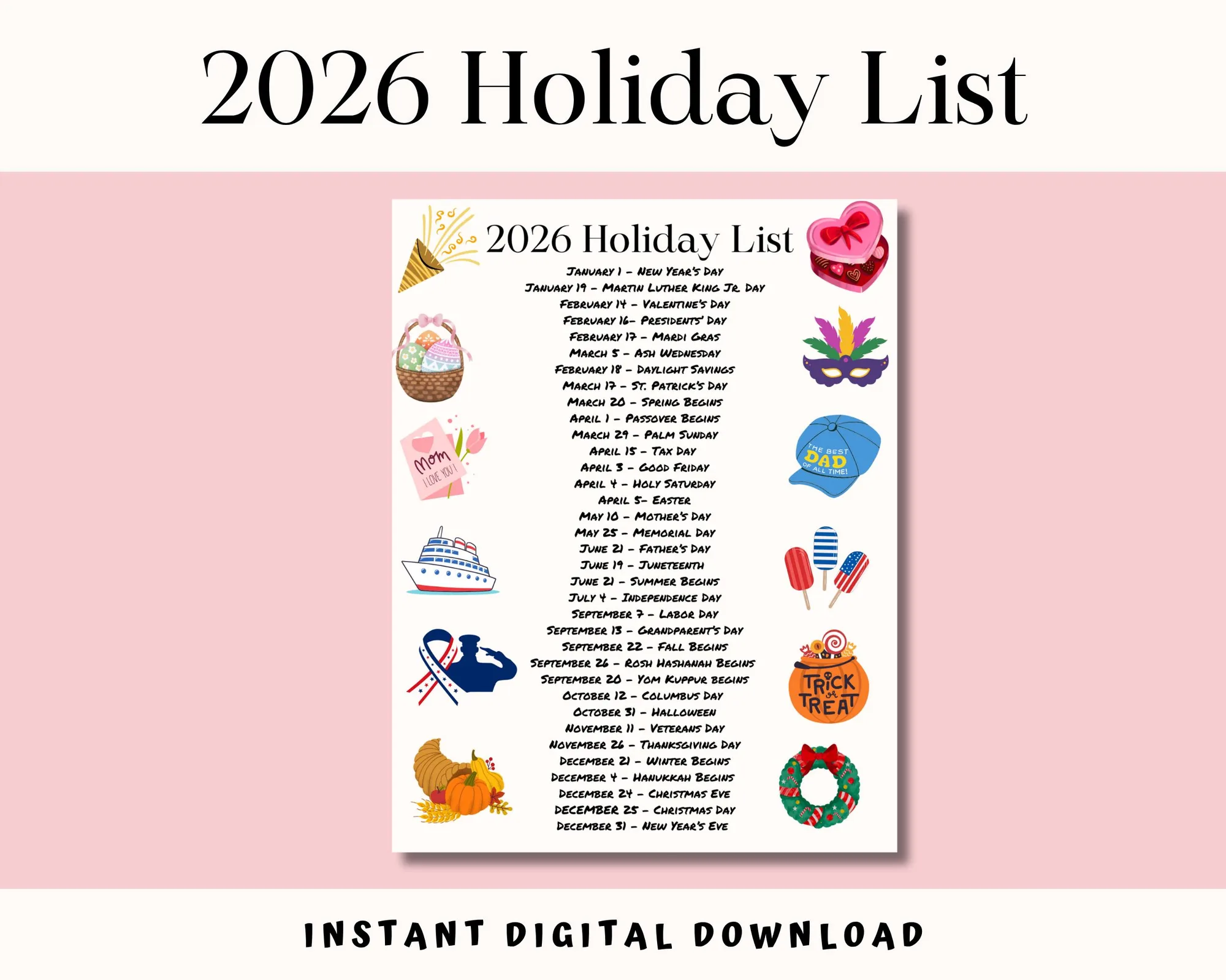 worldwide november holidays 2026