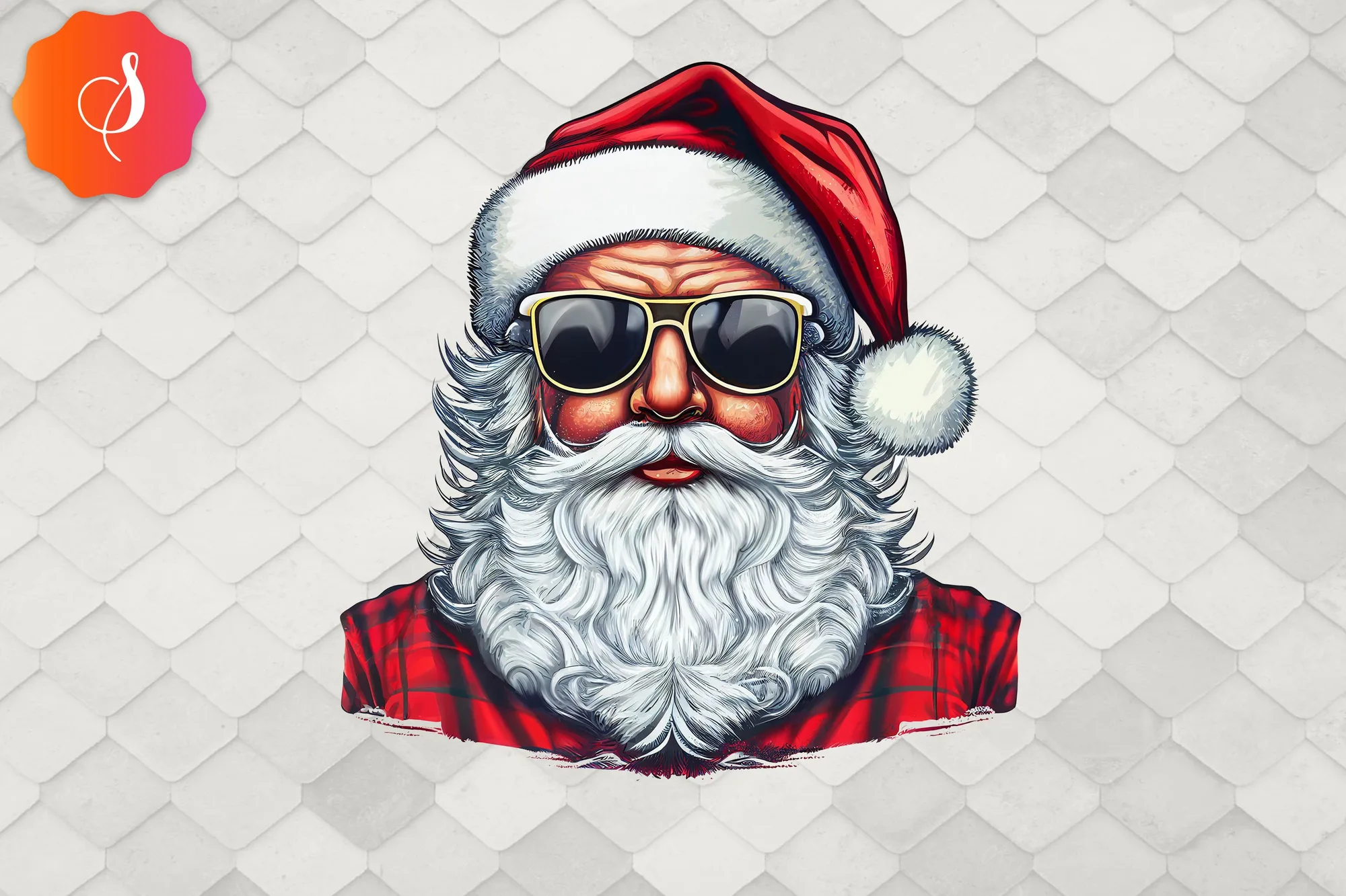 father christmas funny printable page 4