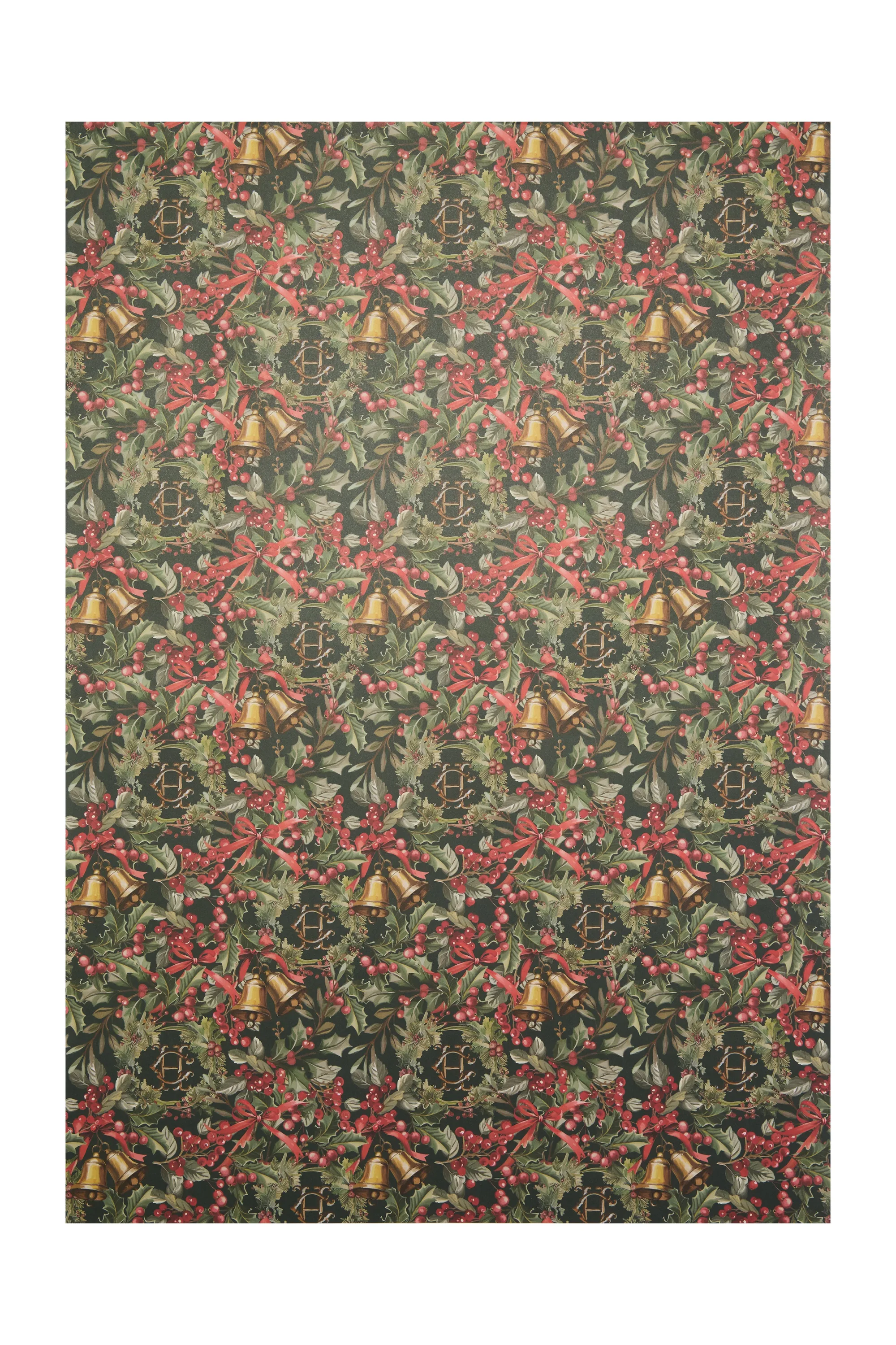 holland xmas - HC Wrapping Paper (Christmas Floral) Holland Cooper US