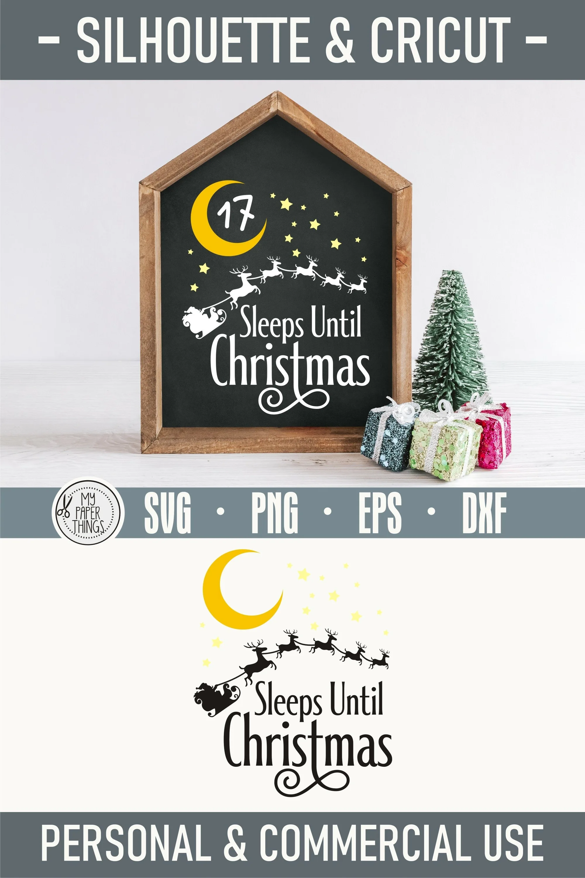 how many sleeps until christmas - Sleeps until Christmas Svg
