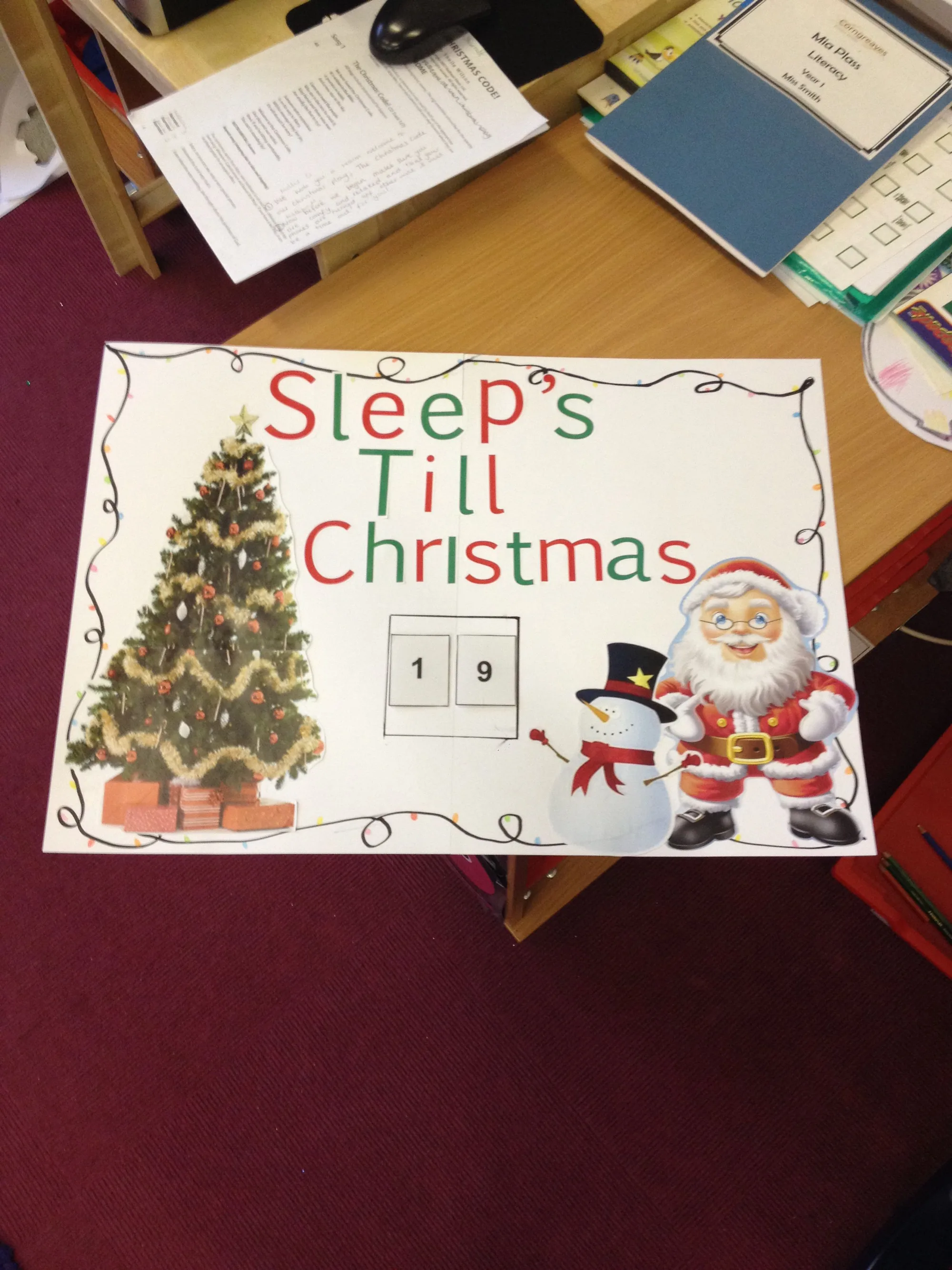 how many till christmas printable page 1