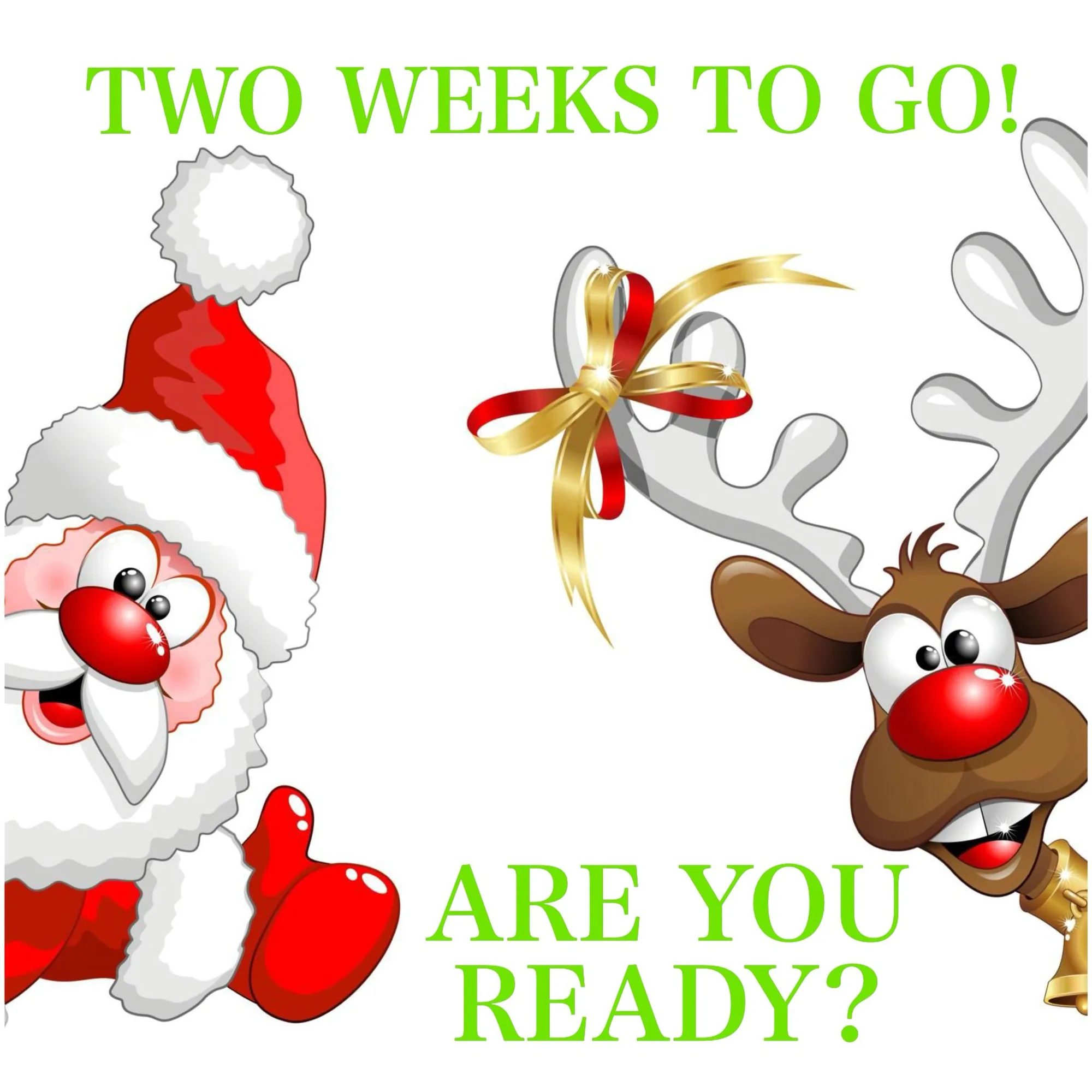 two weeks to christmas