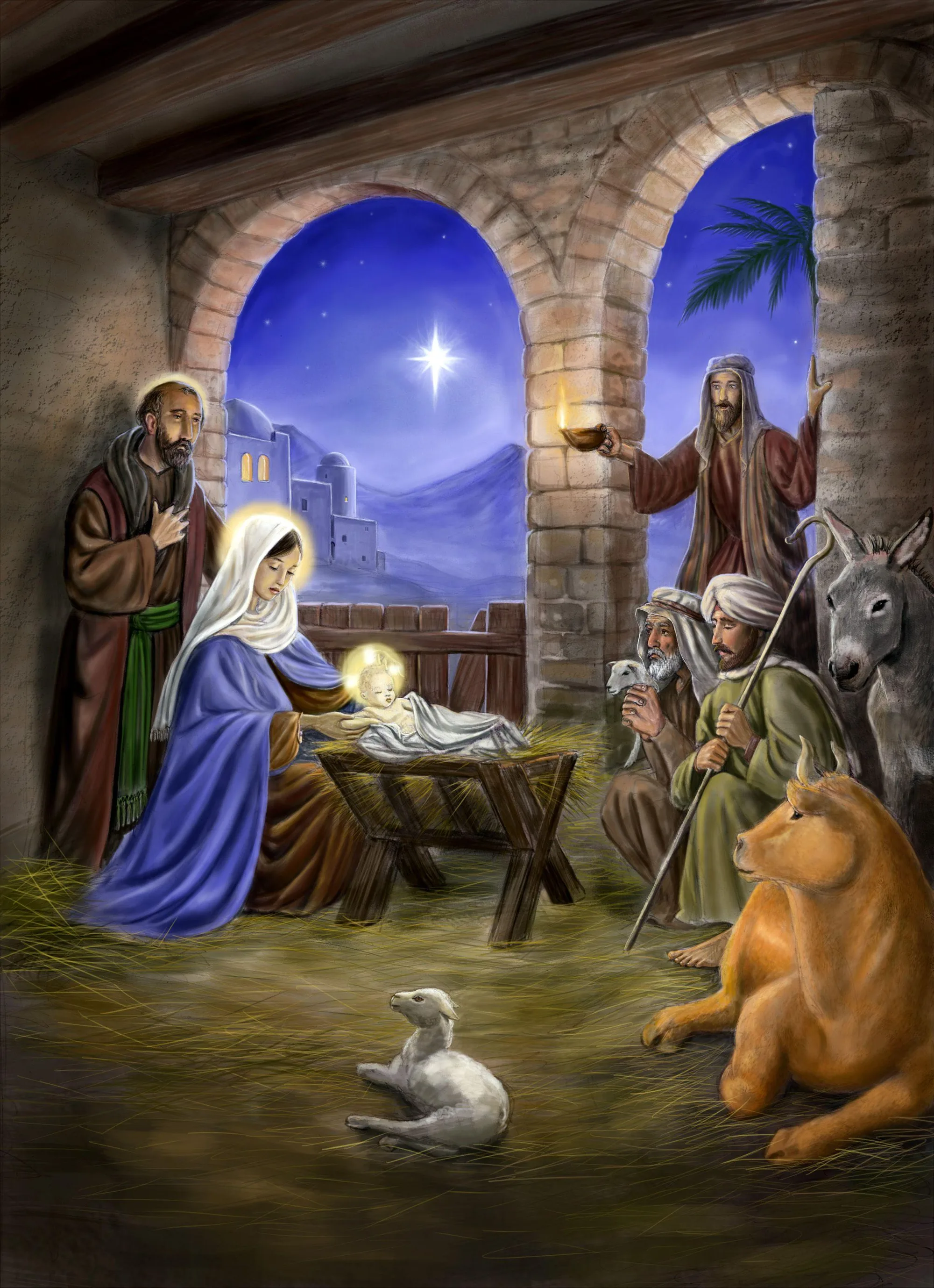 jesus baby printable page 6