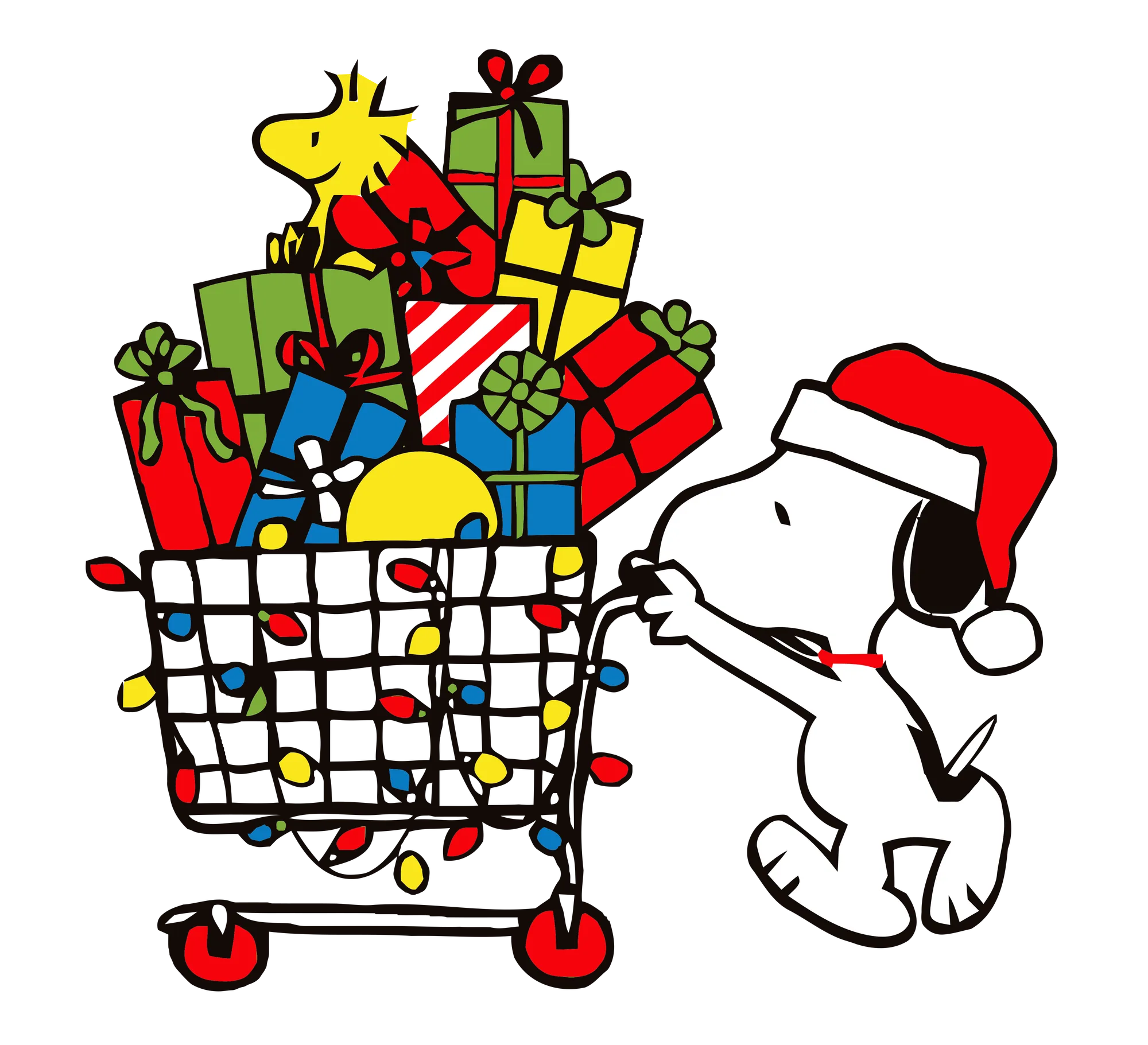 Snoopy and Woodstock SVG files