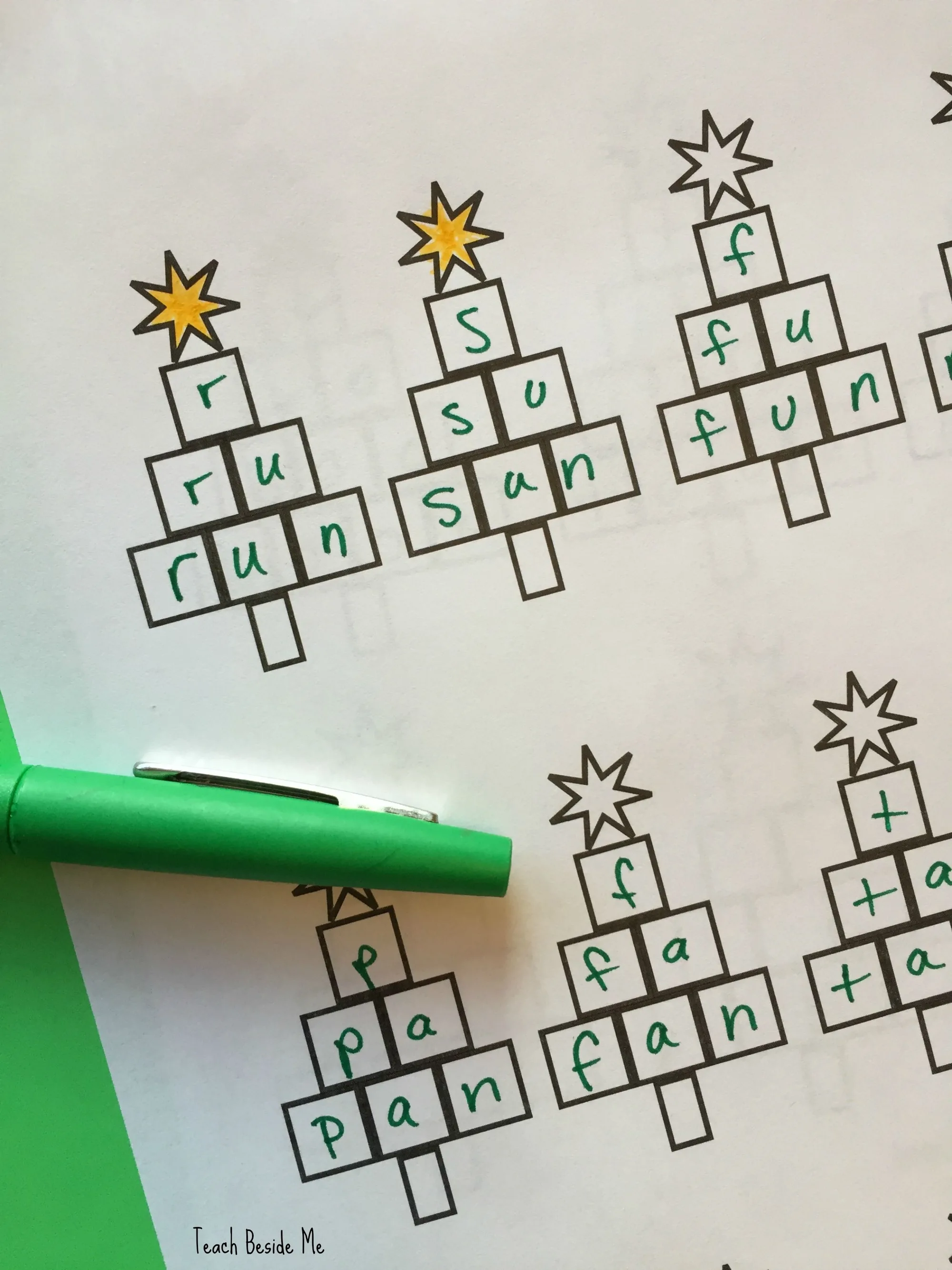 spelling for christmas printable page 4