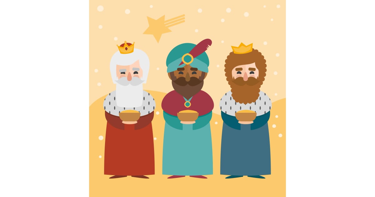 24 Tres Reyes Magos Printable Pages for Kids