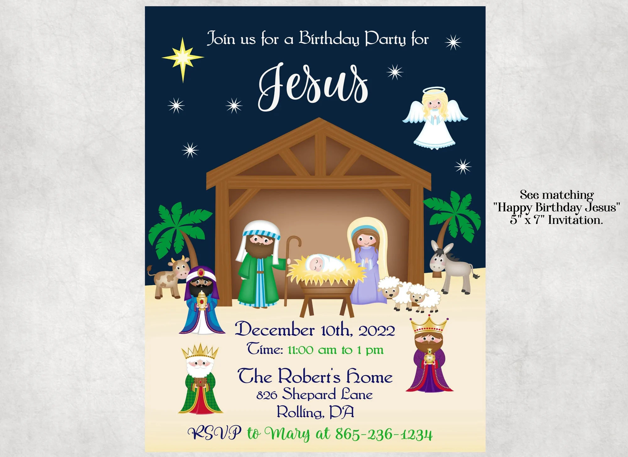 when was jesus's birthday printable page 3
