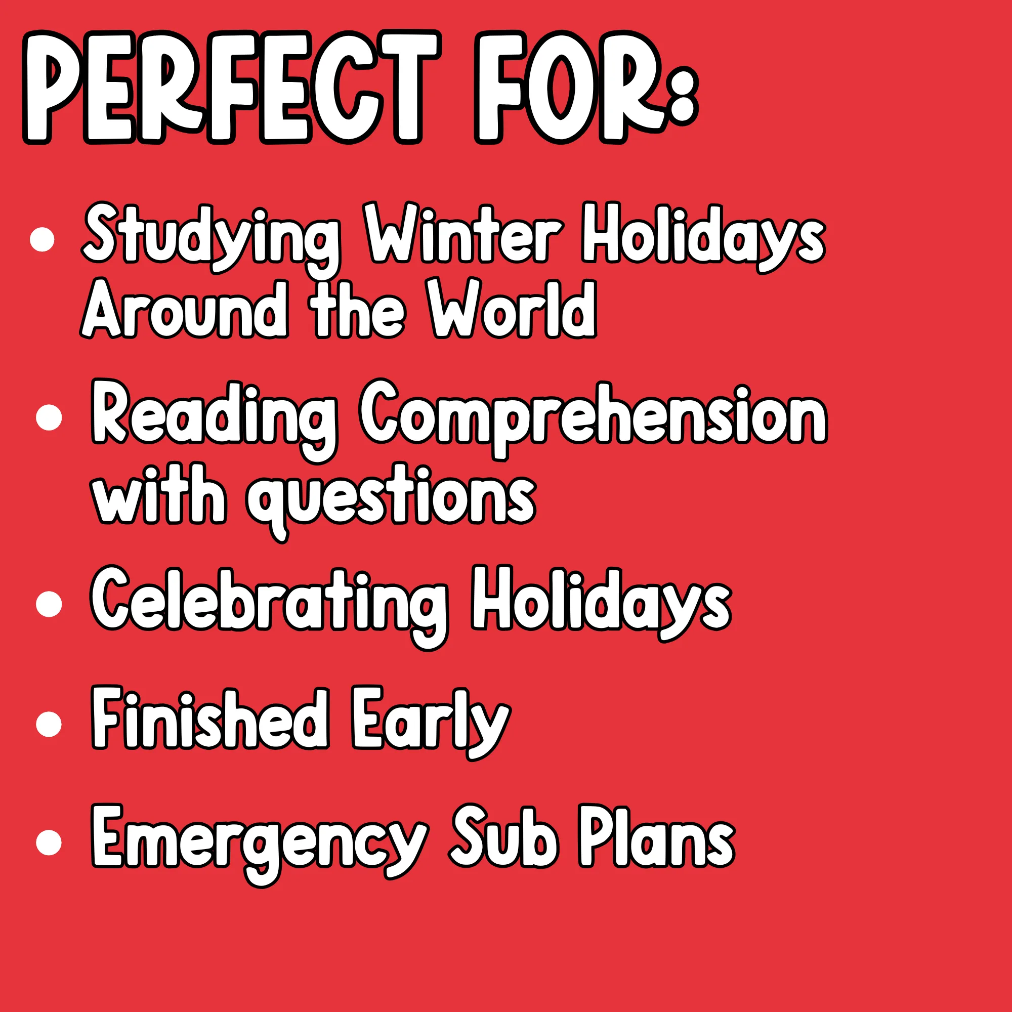 winter holiday bundle crafts